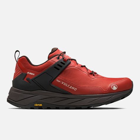 Zapatilla Hombre Atlas Low Rojo Negro Lippi-0