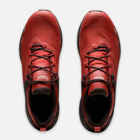 Zapatilla Hombre Atlas Low Rojo Negro Lippi-5