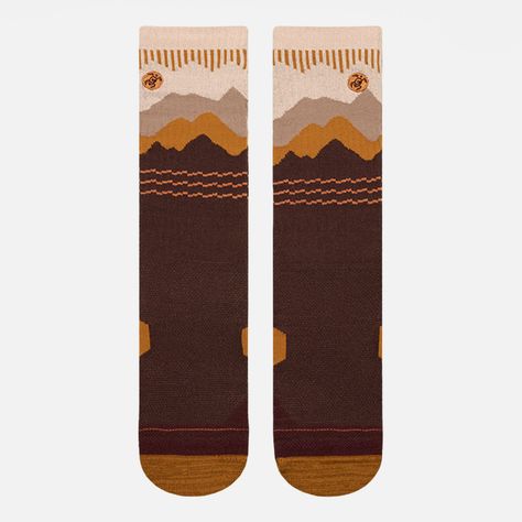Calcetines Hombre Sendero Naranjo Haka Honu I25-1