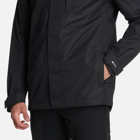 Chaqueta Hombre Tres Cruces Fusion-3 Hoody Negro Lippi I25-6