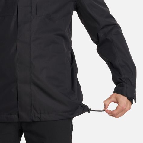 Chaqueta Hombre Tres Cruces Fusion-3 Hoody Negro Lippi I25-7