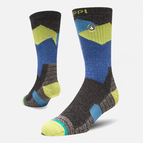 Calcetín Hombre Trekking Warm Socks Azul Melange Lippi I25-0