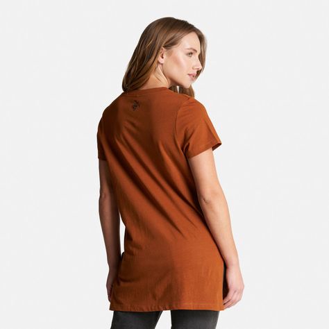 Polera Mujer Natural Terracota Haka Honu-3