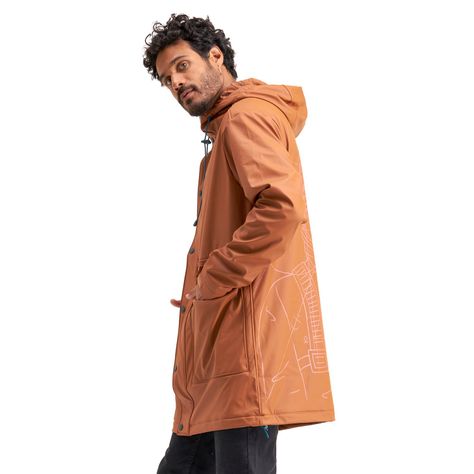 Chaqueta Hombre Altamar Terracota Haka Honu-3