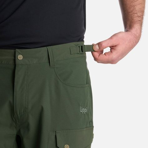 Short Hombre Lennox Q-Dry Short Verde Militar Lippi-3