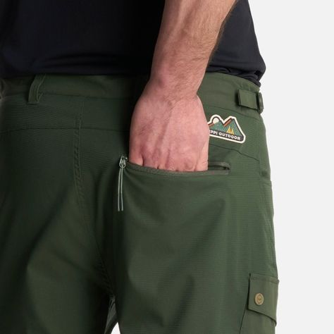 Short Hombre Lennox Q-Dry Short Verde Militar Lippi-6