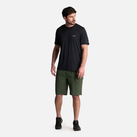 Short Hombre Lennox Q-Dry Short Verde Militar Lippi-7