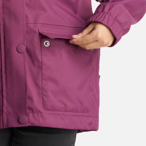 Chaqueta Niña Mini Kauai Morado Haka Honu-4