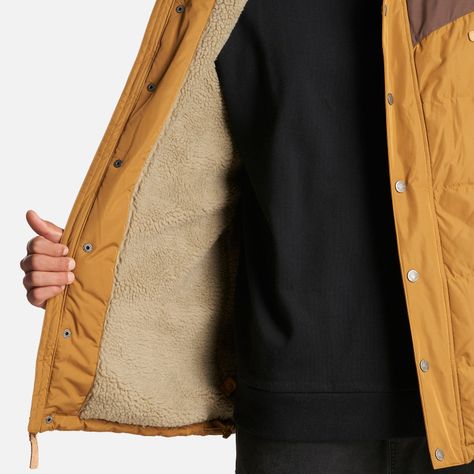 Chaqueta Hombre Kobuk Down Vest Mostaza Oscuro Lippi-8