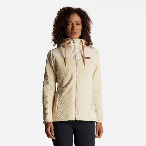 Chaqueta Mujer Polaroid Beige Haka Honu-1