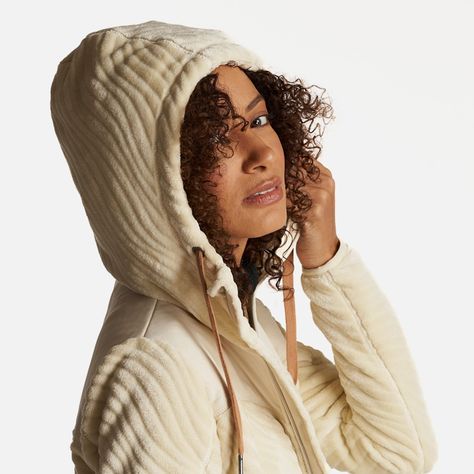 Chaqueta Mujer Polaroid Beige Haka Honu-4