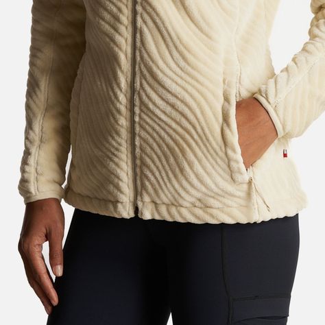 Chaqueta Mujer Polaroid Beige Haka Honu-6