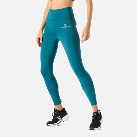 Calza Mujer BTM Compressive 7/8 High Rise Petroleo Vulcano-1