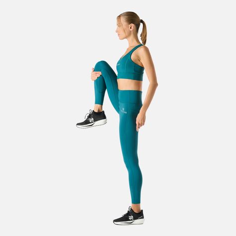 Calza Mujer BTM Compressive 7/8 High Rise Petroleo Vulcano-2