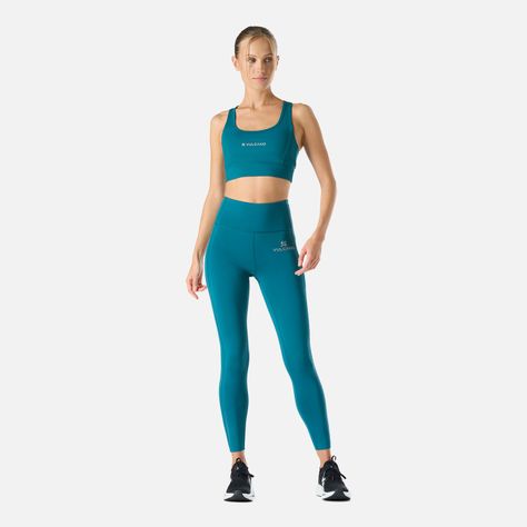 Calza Mujer BTM Compressive 7/8 High Rise Petroleo Vulcano-7