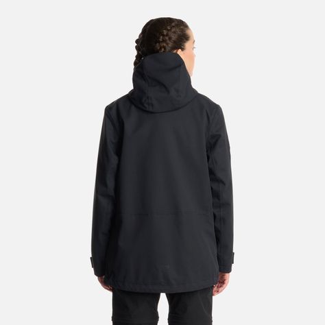 Chaqueta Teen Girl Lake Fusion 3 B-Dry Hoody Negro Lippi I25-3