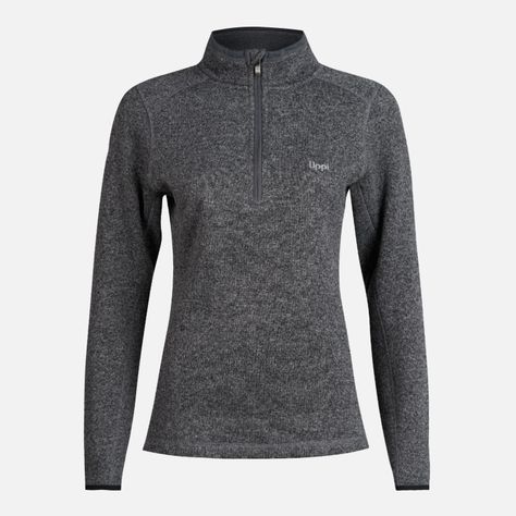 Polar Mujer Coronado Therm-Pro Jacket Melange Negro Lippi-0