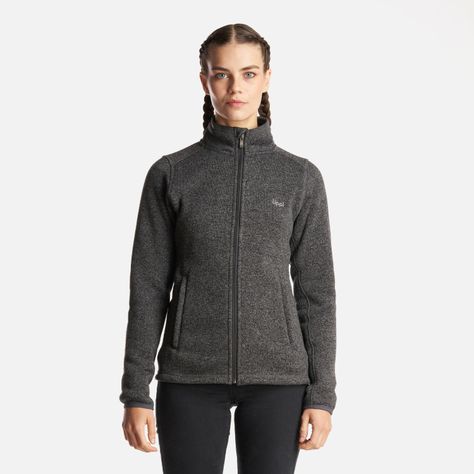 Polar Mujer Coronado Therm-Pro Jacket Melange Negro Lippi-1