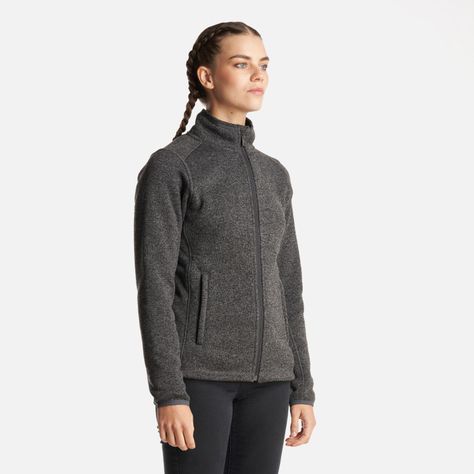 Polar Mujer Coronado Therm-Pro Jacket Melange Negro Lippi-2