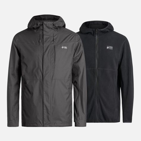 Chaqueta Hombre Corteza Negro Haka Honu-0
