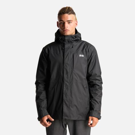 Chaqueta Hombre Corteza Negro Haka Honu-1