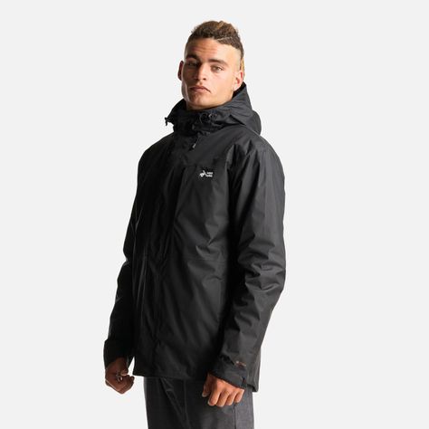 Chaqueta Hombre Corteza Negro Haka Honu-3