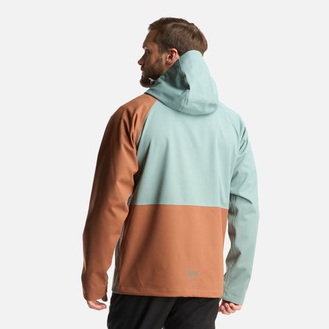 Chaqueta Hombre Massif B-Dry Hoody Jacket Jade Oscuro Lippi-4