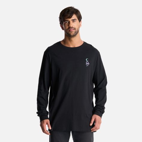 Polera Hombre Norte Sur Negro Haka Honu I24-1