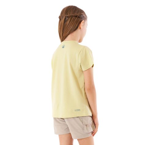 Polera Niña Logo Lippi UV-Stop T-Shirt Verde Agua Lippi V21-3