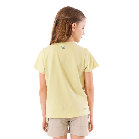 Polera Niña Logo Lippi UV-Stop T-Shirt Verde Agua Lippi V21-5