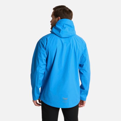 Chaqueta Hombre Alpine B-Dry Hoody Jacket Azulino Lippi I25-2