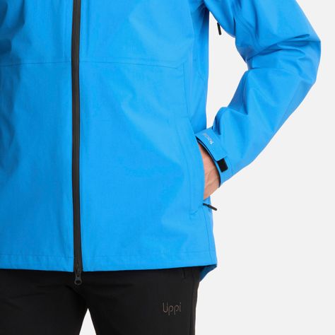 Chaqueta Hombre Alpine B-Dry Hoody Jacket Azulino Lippi I25-5