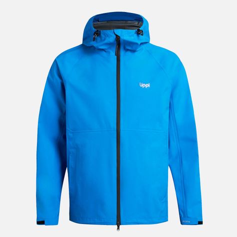 Chaqueta Hombre Alpine B-Dry Hoody Jacket Azulino Lippi I25-9