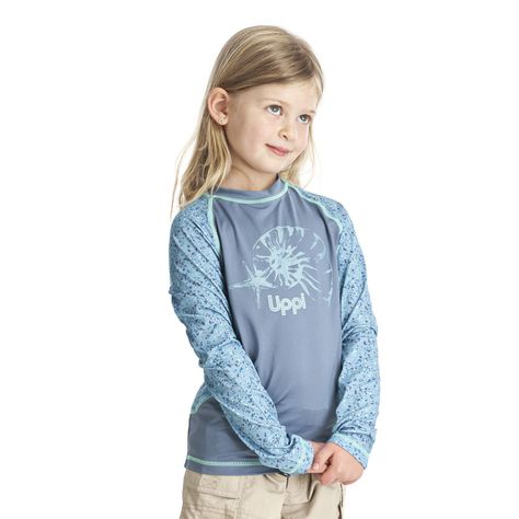 Traje de Baño Niña Sun Pro Long Sleeve T-Shirt Turquesa Lippi-2