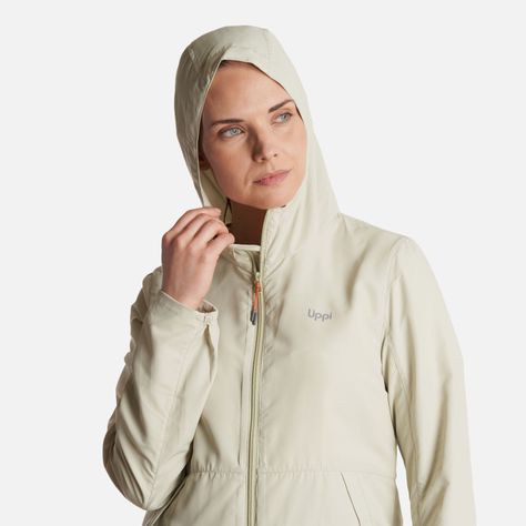Chaqueta Mujer  Nightfall WindBreaker Hoody Jacket Menta Lippi-4