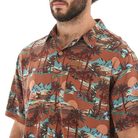 Camisa Hombre Aflora Damasco Haka Honu-6