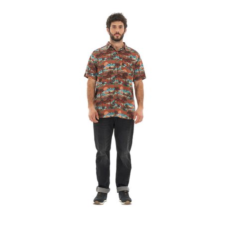 Camisa Hombre Aflora Damasco Haka Honu-7