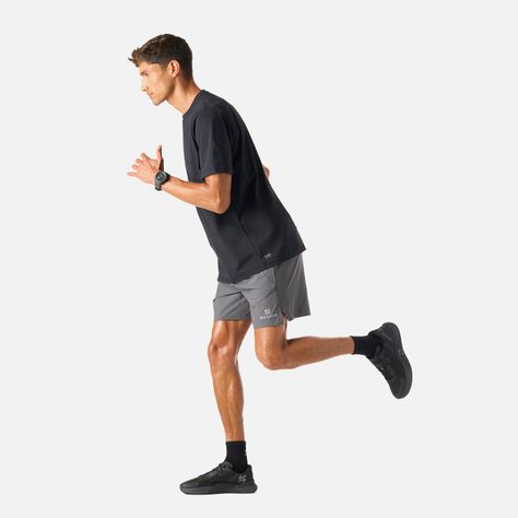 Shorts Hombre Tempo 7" Shorts Gris Medio Vulcano-2