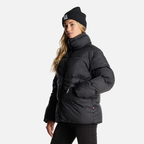 Chaqueta Mujer Queñoa Negro Haka Honu-2