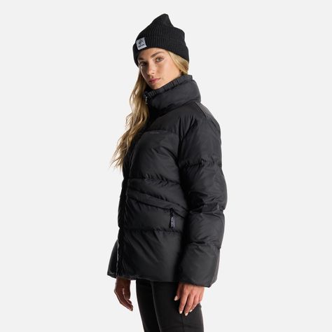 Chaqueta Mujer Queñoa Negro Haka Honu-3