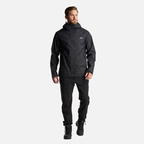 Chaqueta Hombre Blizzard B-Dry Hoody Jacket Negro Lippi I24-8