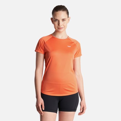 Polera Mujer  Core Q-Dry T-Shirt Salmon Lippi-1