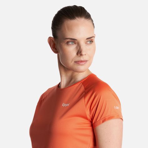 Polera Mujer  Core Q-Dry T-Shirt Salmon Lippi-4