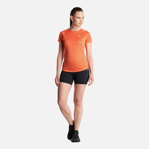 Polera Mujer  Core Q-Dry T-Shirt Salmon Lippi-5