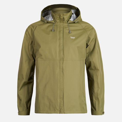 Chaqueta Hombre Alpine B-Dry Hoody Jacket Verde Lippi-0