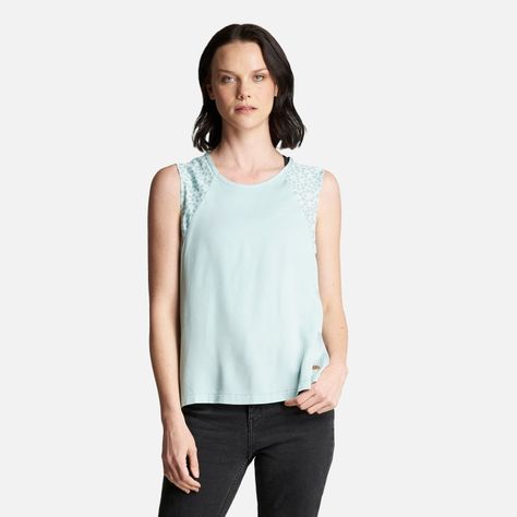 Polera Mujer Sunset T-Shirt Turquesa Claro Lippi-1
