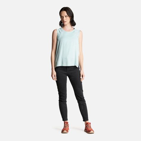 Polera Mujer Sunset T-Shirt Turquesa Claro Lippi-6