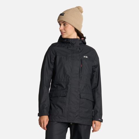 Chaqueta Mujer Kauai Negro Haka Honu I25-0