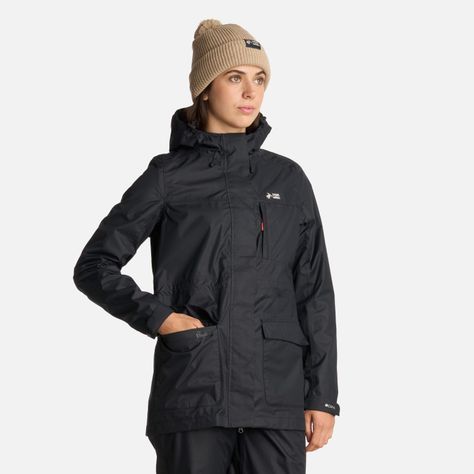 Chaqueta Mujer Kauai Negro Haka Honu I25-1