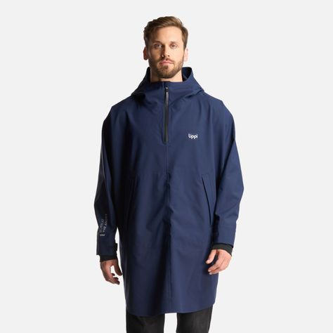Chaqueta Hombre Galope B- Dry Rain Cover Azul Marino Lippi-1
